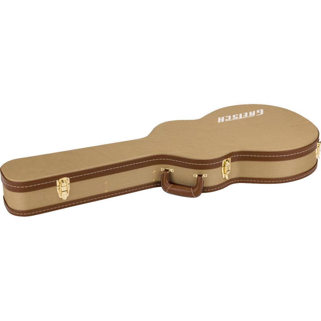 Gretsch G2622T Tweed Case for Streamliner Guitars, Brown Plush Interior