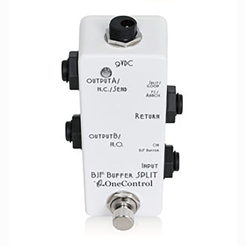 One Control BJF Buffer Split Pedal