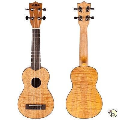 Kala KA-SEM Exotic Mahogany Series Aquila Nylgut Strings Soprano Ukulele Natural