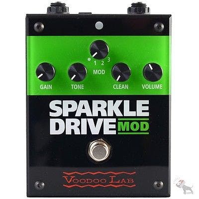 Voodoo Lab Sparkle Drive Mod 4-Mode Overdrive Guitar Effect Pedal