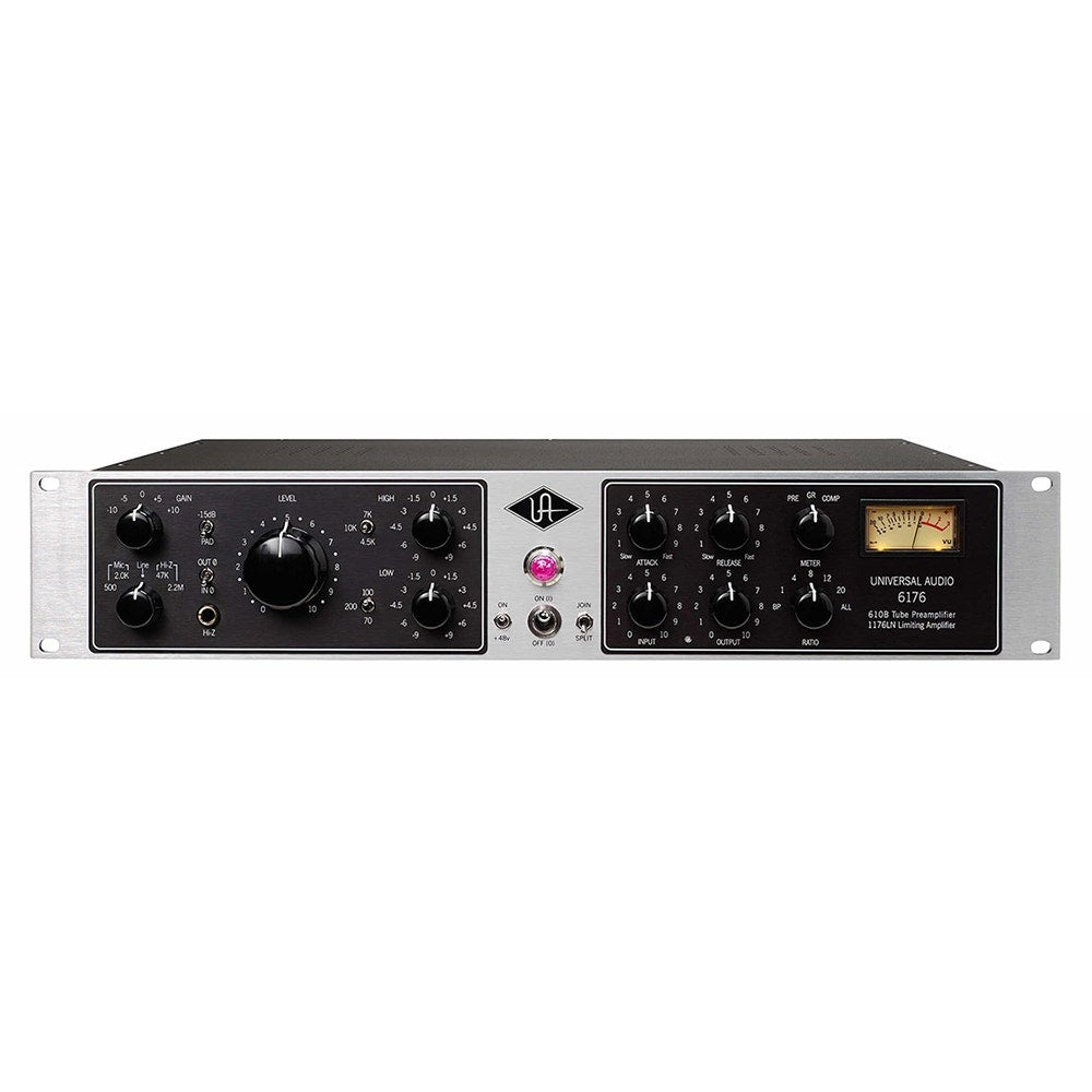 Universal Audio 6176 Vintage Tube Channel Strip (610 Tube Microphone Preamp and 1176LN Compressor)