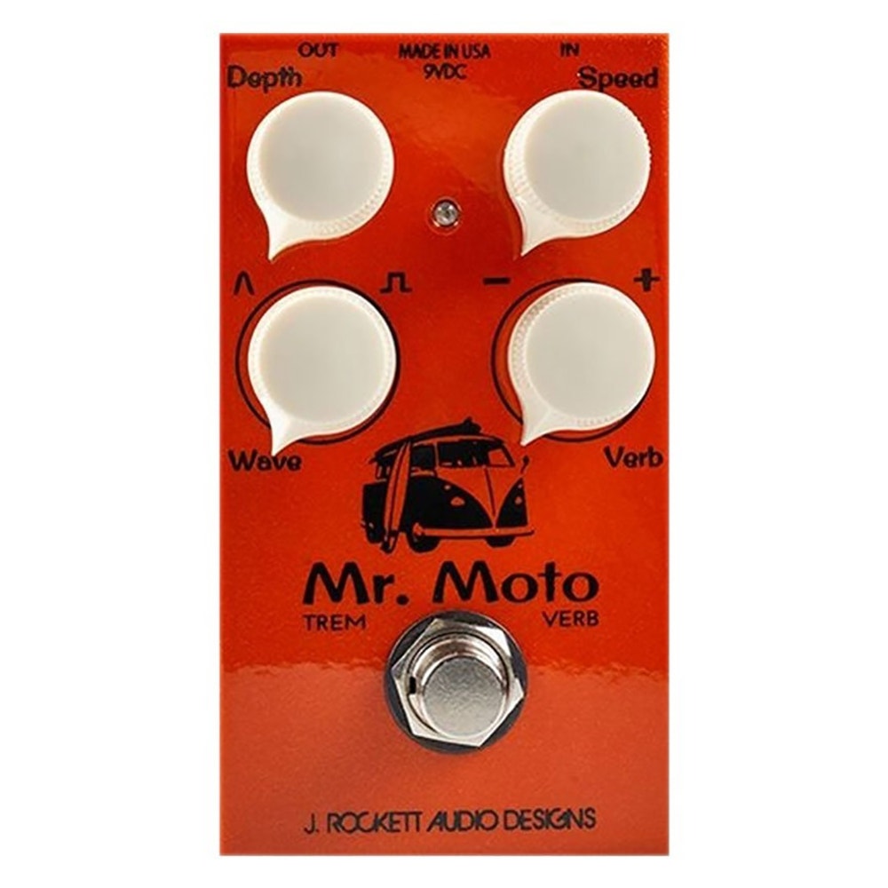 J. Rockett Audio Designs Mr. Moto Tremolo Guitar Effects Pedal