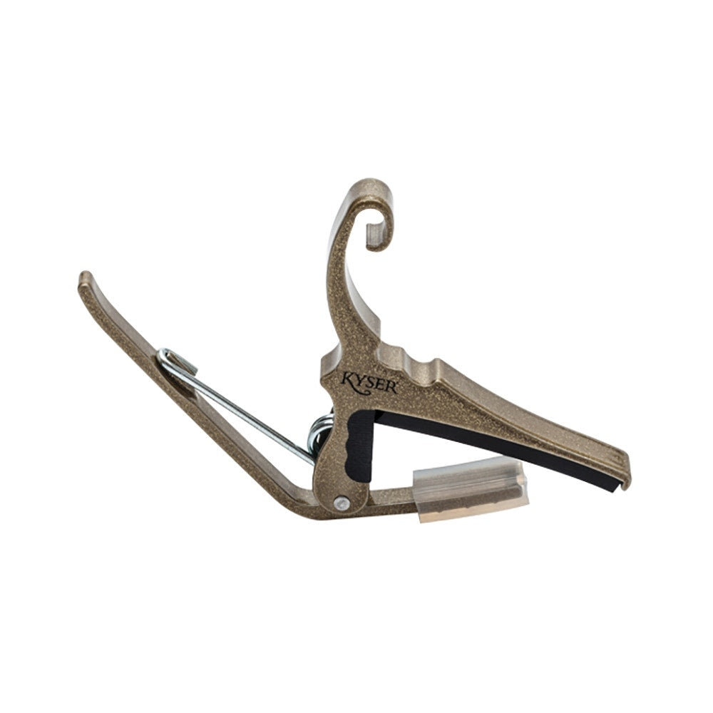 Kyser KG6GA 6-String Quick-Change Capo for Acoustic Guitars - Gold