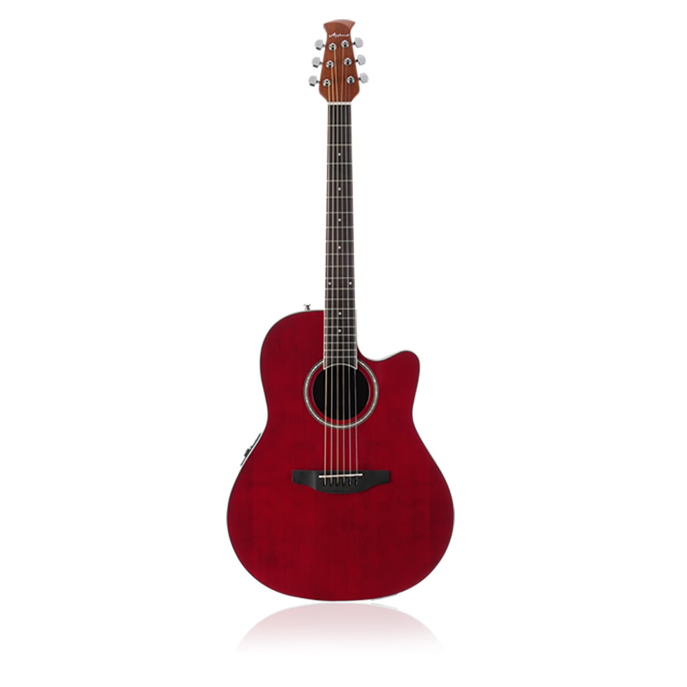 Ovation AB24II-RR Applause Balladeer Mid-Depth Cutaway Acoustic-Electric Guitar