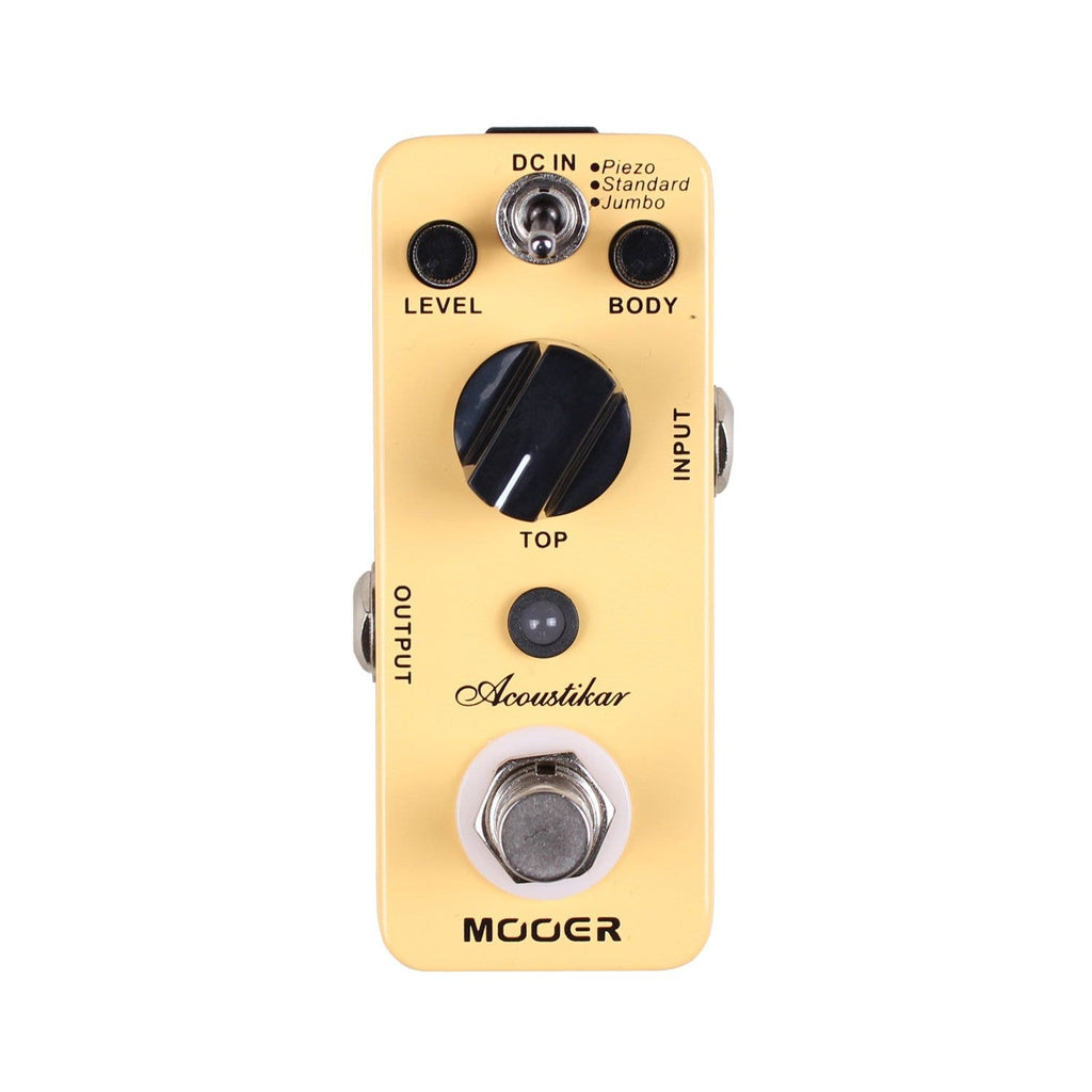 Mooer Acoustikar Guitar Pedal Acoustic MAC1 EQ Effects pedal
