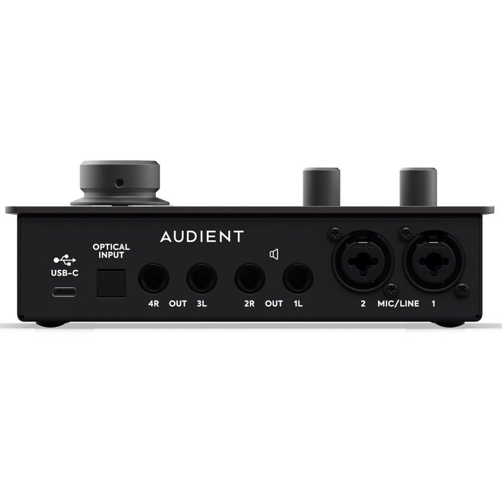 Audient iD14 MKII 10-In / 6-Out USB-C Audio Interface with 2 Audient Console Mic Pres