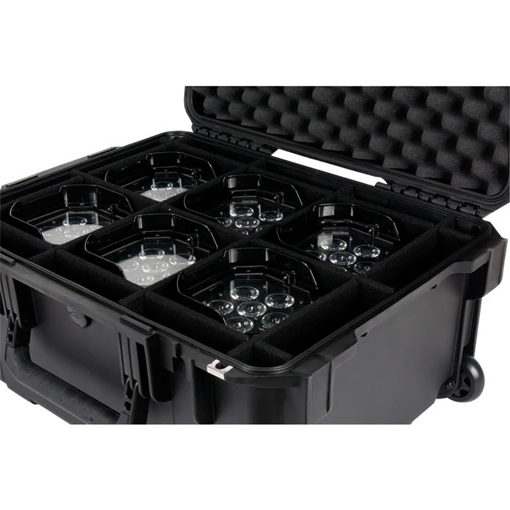 ADJ American DJ Element PC6 Waterproof Case for Element Par Lighting Fixtures (Holds 6)