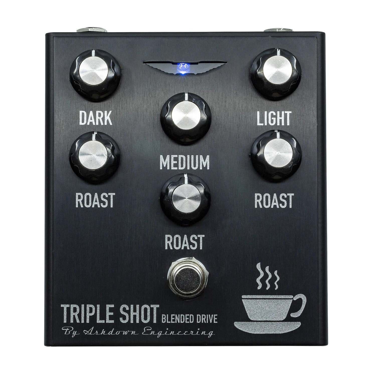 Ashdown Engineering Triple Shot Multi-Band Blendable Bass Overdrive Pedal