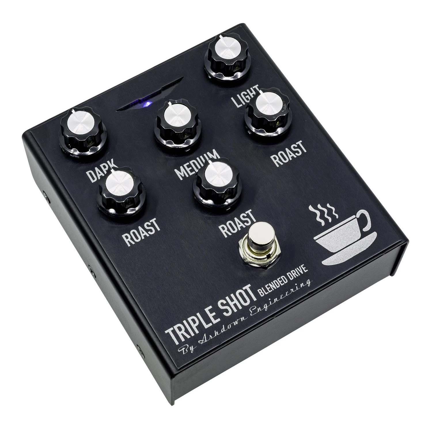 Ashdown Engineering Triple Shot Multi-Band Blendable Bass Overdrive Pedal