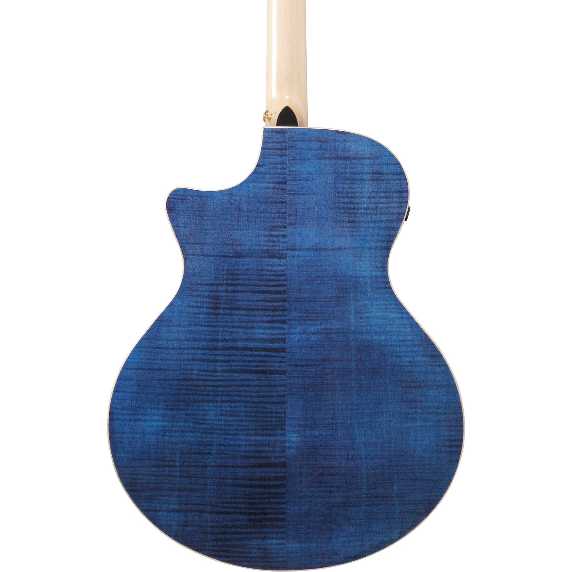 Ibanez AE390 AE Acoustic-Electric Guitar, Solid German Spruce, Natural Top & Aqua Blue Gloss Back