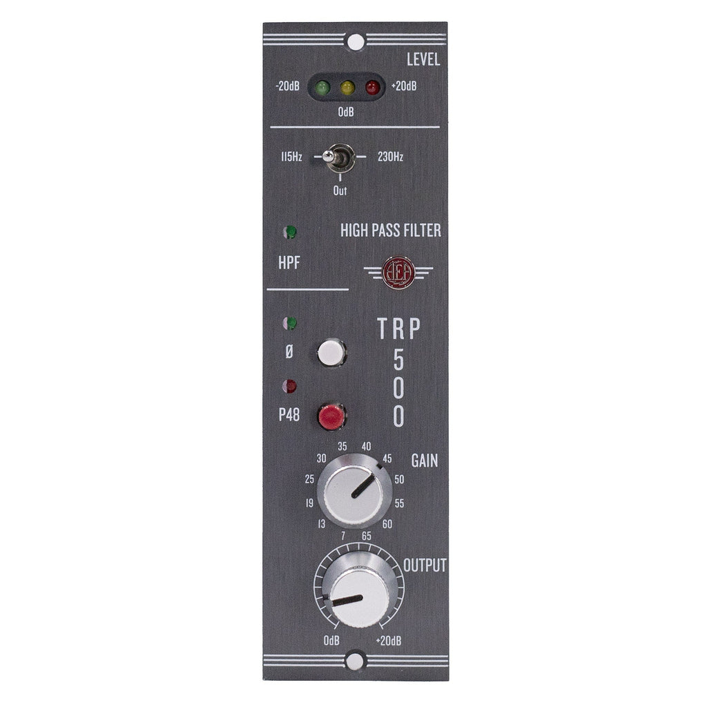 AEA TRP500 500 Series 3rd Generation Microphone Preamp with 85dB Gain