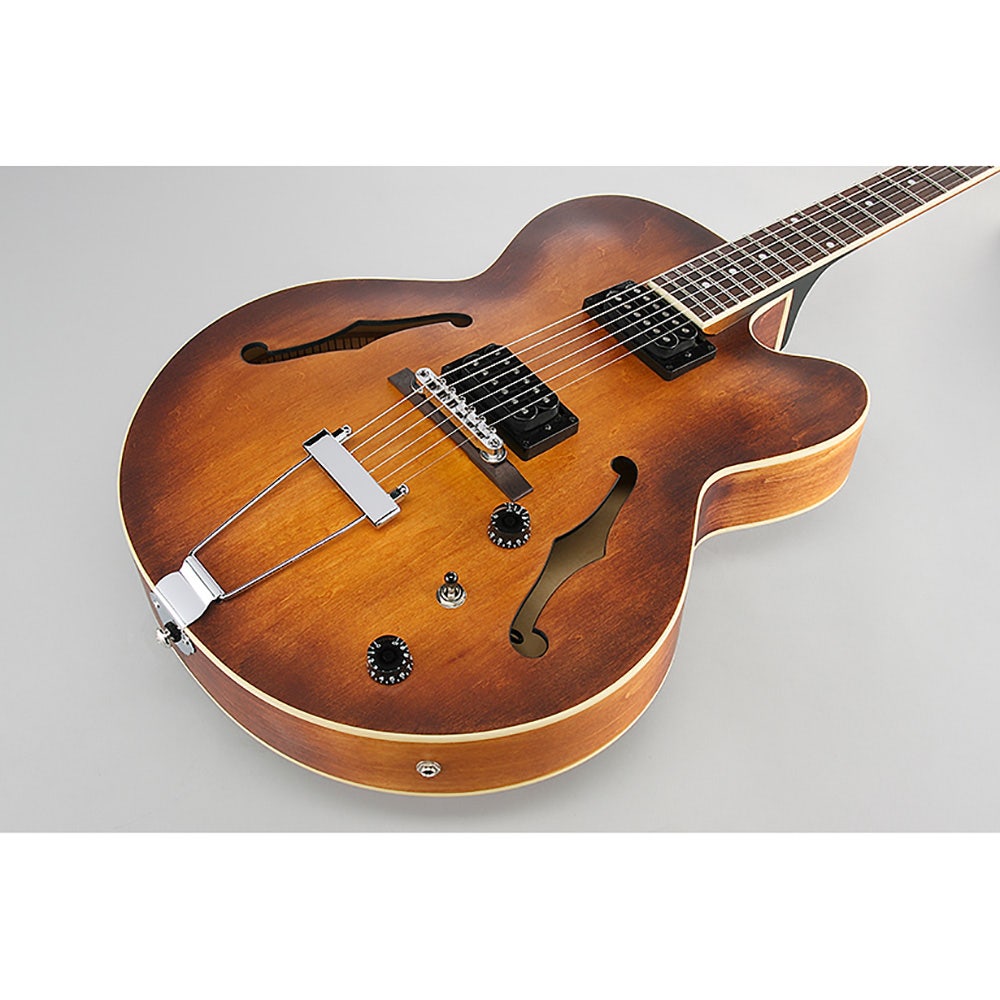 Ibanez Artcore AF55 Hollowbody Electric Guitar - Tobacco Flat