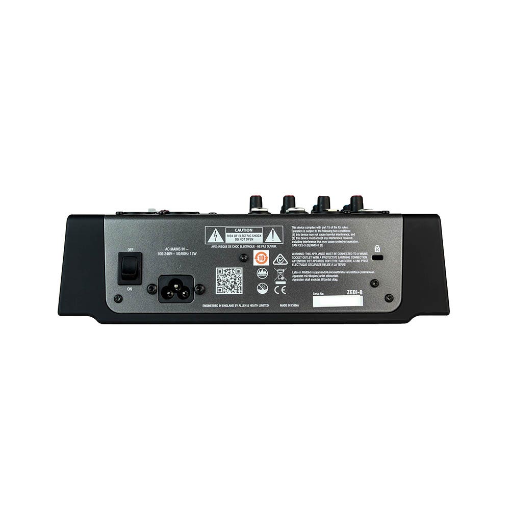 Allen & Heath ZEDi-8 Compact Hybrid Mixer/USB Interface