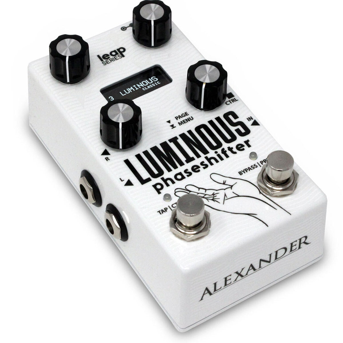 Alexander Pedals Luminous Phaseshifter Guitar Effects Pedal