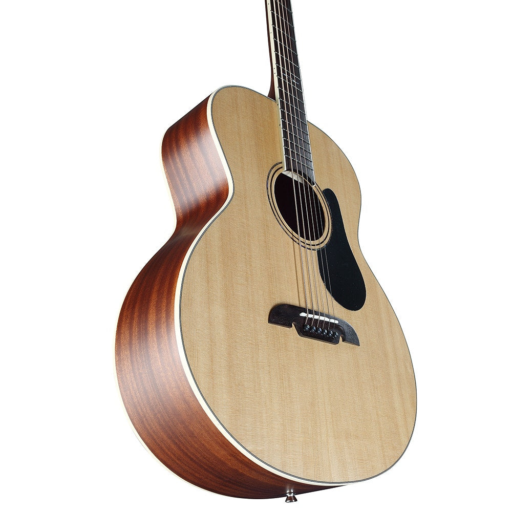 Alvarez Artist 60 Series Baritone Acoustic Guitar, Natural Gloss Finish
