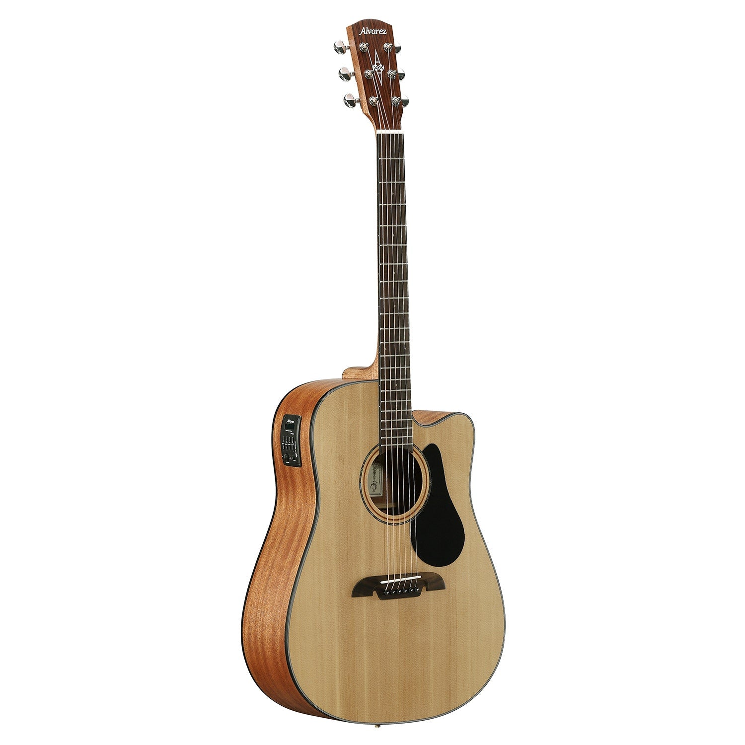Alvarez AD30CE Artist 30 Series Dreadnought Acoustic Electric Guitar, Natural Satin Finish