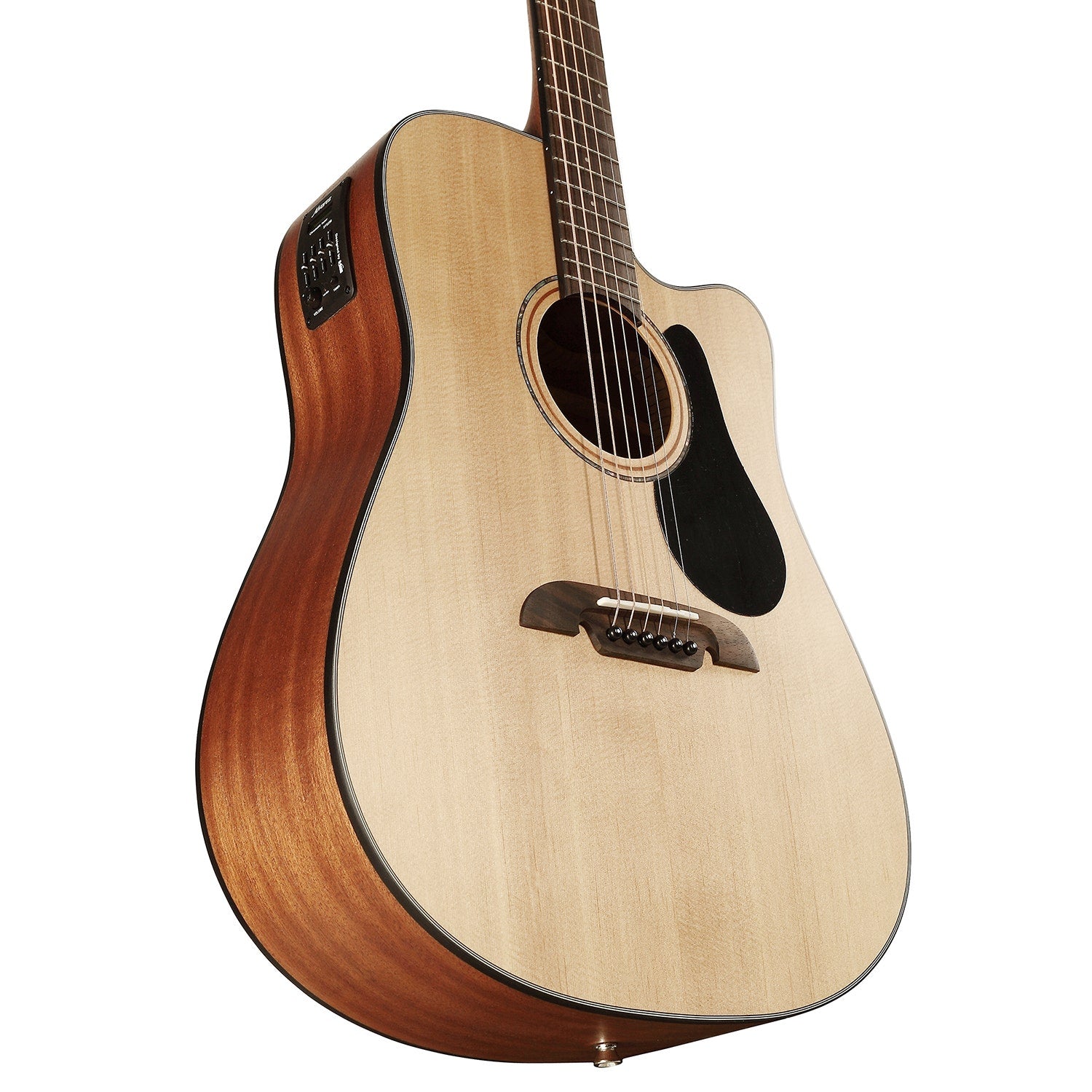 Alvarez AD30CE Artist 30 Series Dreadnought Acoustic Electric Guitar, Natural Satin Finish