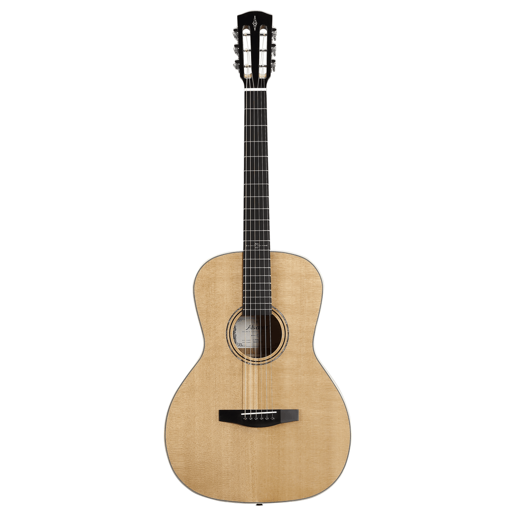 Alvarez LT60e Laureate 000-12 Acoustic-Electric Guitar, AAA Solid North American Sitka Top, Natural