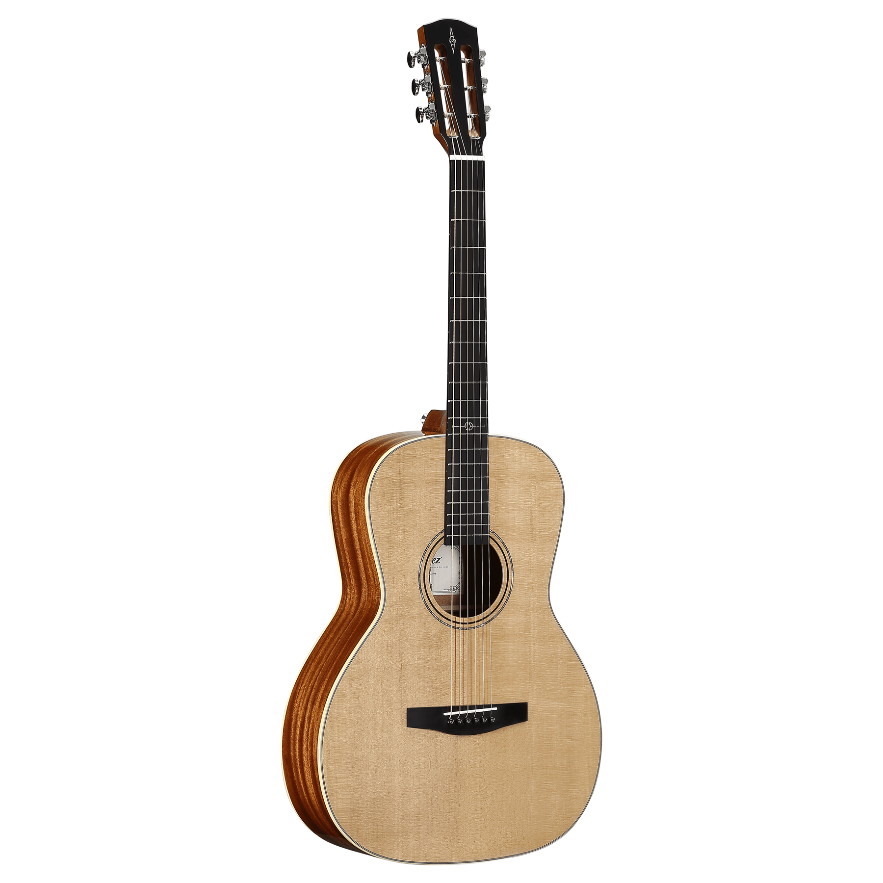 Alvarez LT60e Laureate 000-12 Acoustic-Electric Guitar, AAA Solid North American Sitka Top, Natural