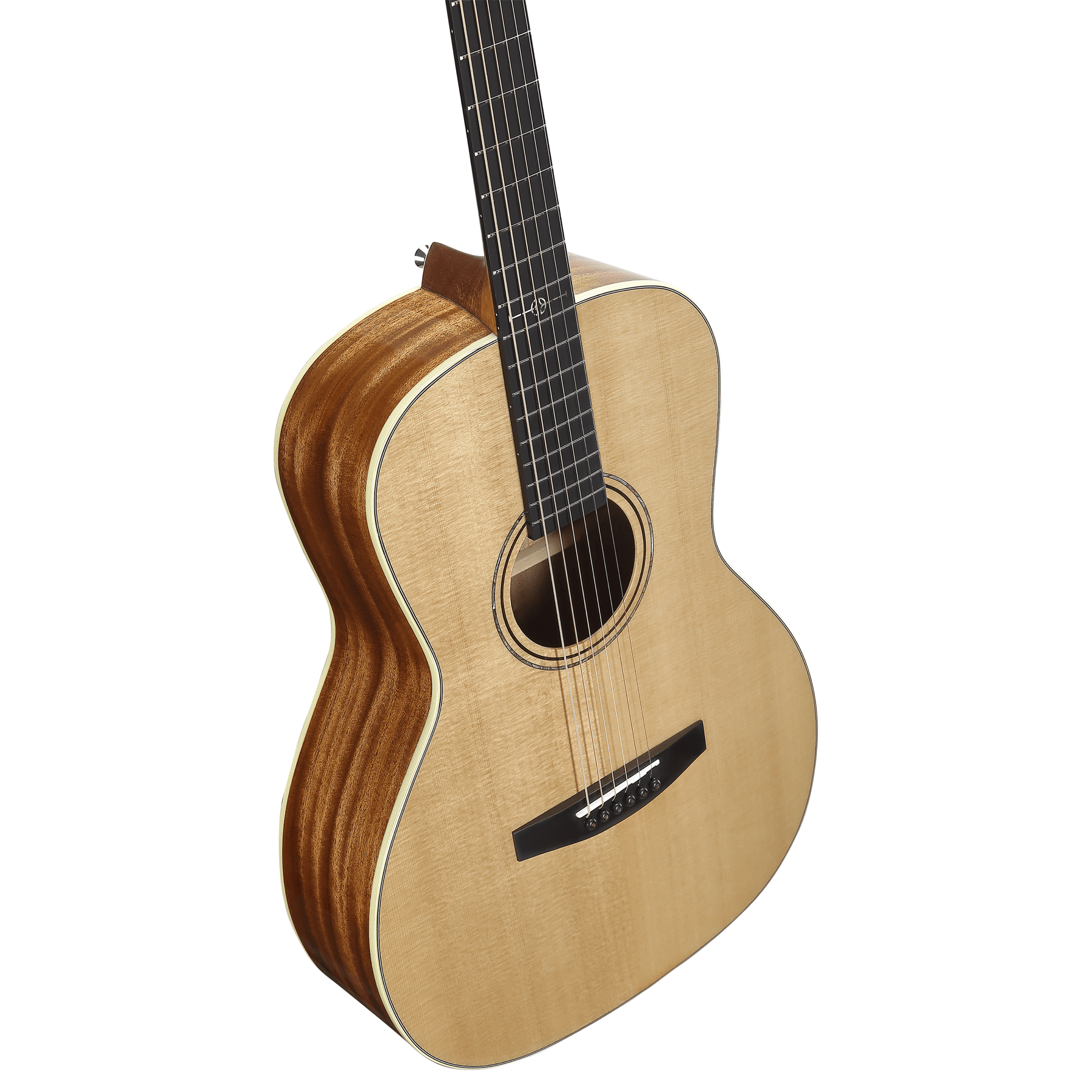 Alvarez LT60e Laureate 000-12 Acoustic-Electric Guitar, AAA Solid North American Sitka Top, Natural