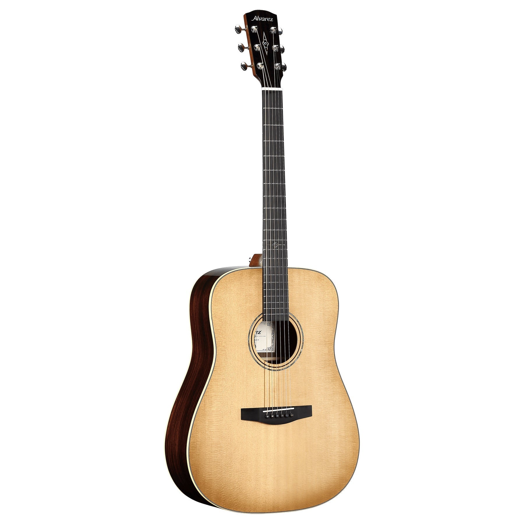 Alvarez LD70e Laureate Dreadnought Acoustic-Electric Guitar, AAA Solid North American Sitka Top, Daybreak