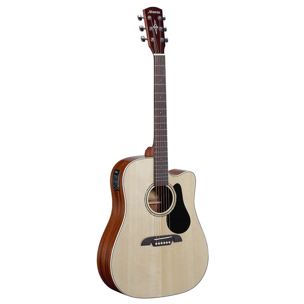 Alvarez Regent 26 Series Acoustic Electric Guitar, Cutaway, Natural Gloss Finish