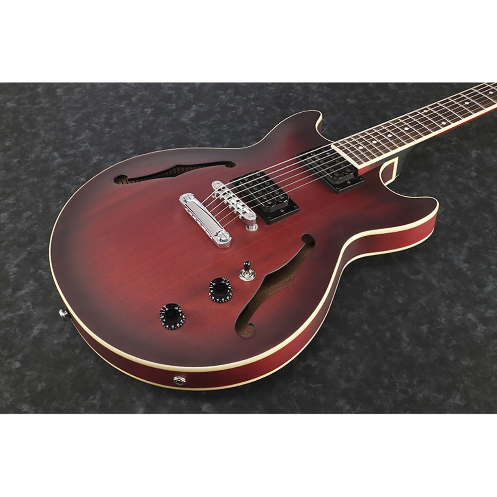 Ibanez AM53 SRF Artcore Semi-Hollow Electric Guitar - Sunset Red Flat (B-STOCK)