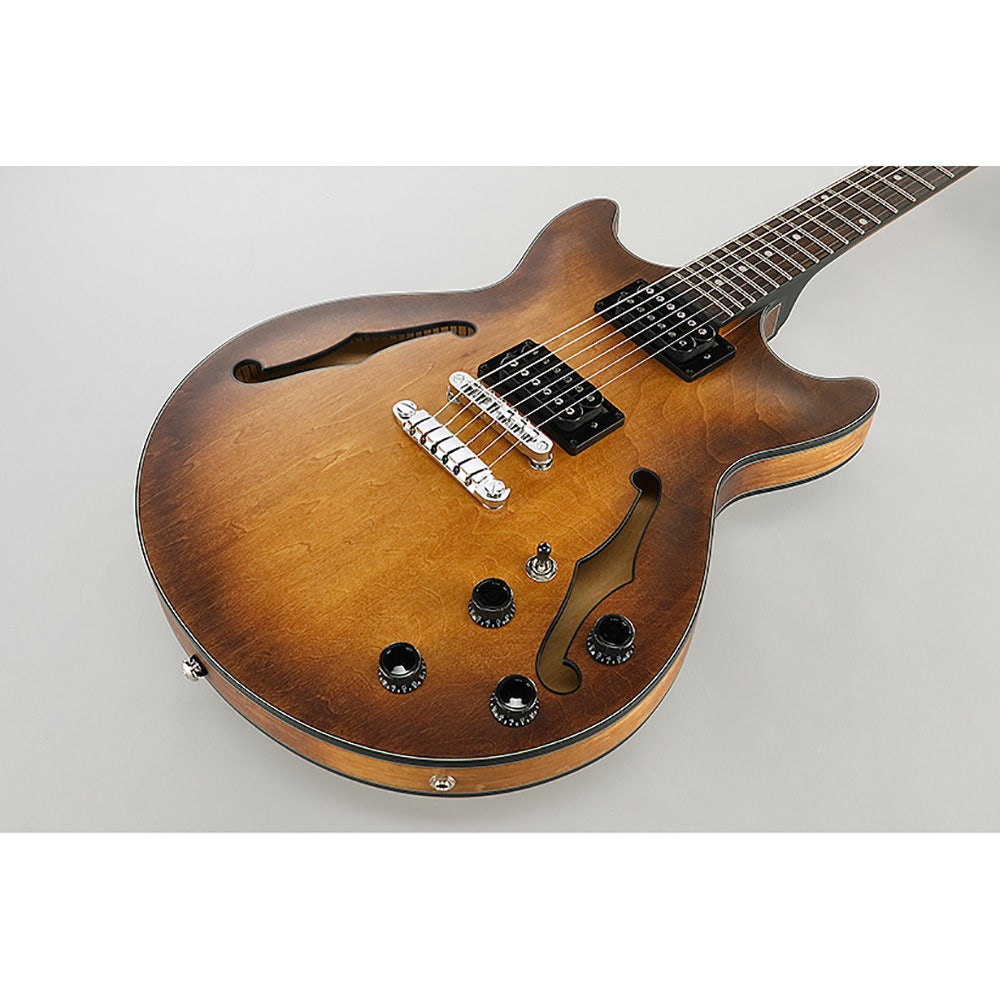Ibanez AM73B TF Artcore Semi-Hollow Electric Guitar - Tobacco Flat Finish (B-STOCK)