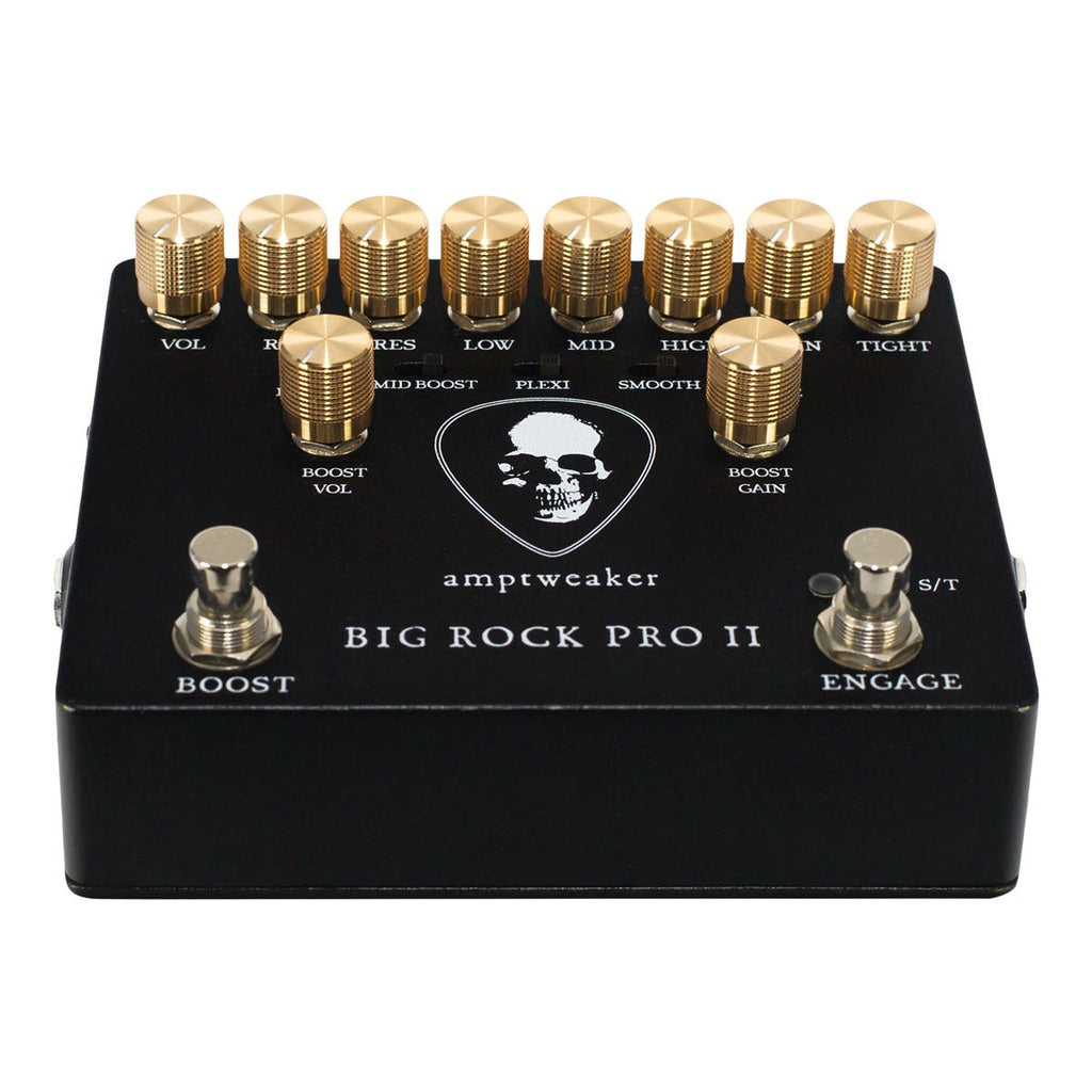 Amptweaker AMP-BRPII Big Rock Pro II Overdrive / Distortion Guitar Effects Pedal