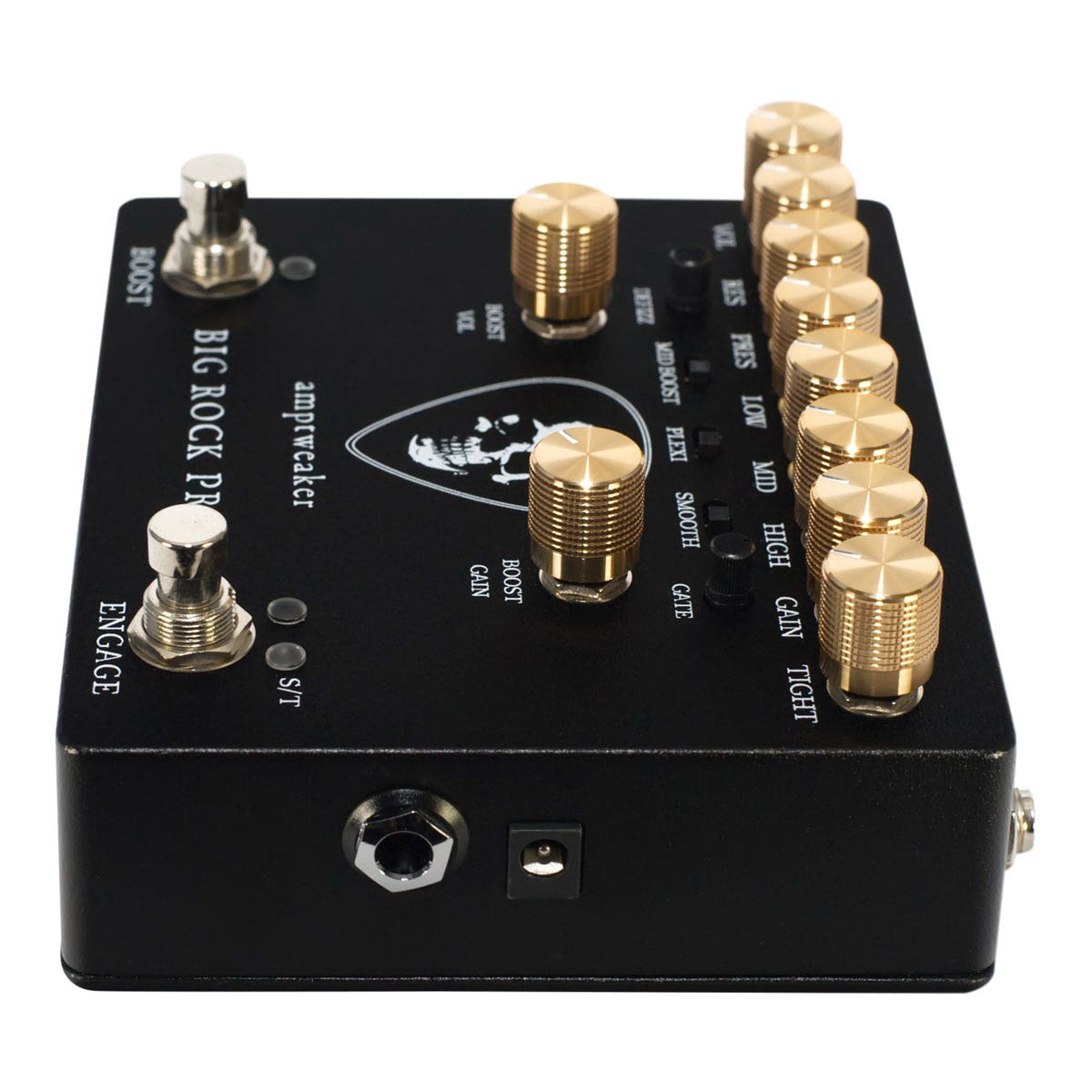Amptweaker AMP-BRPII Big Rock Pro II Overdrive / Distortion Guitar Effects Pedal
