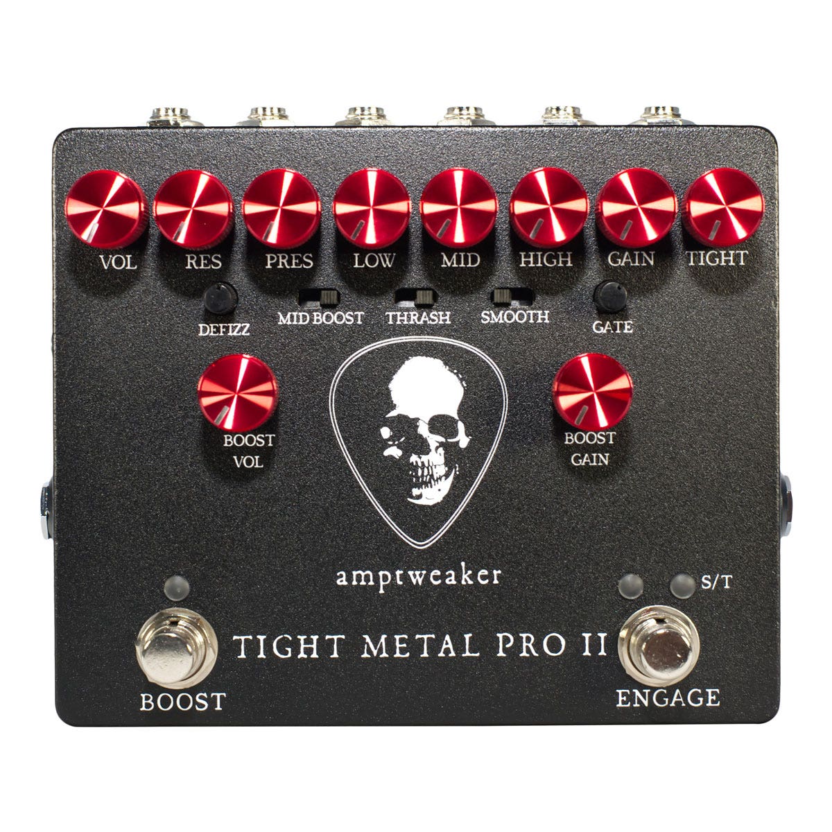 Amptweaker AMP-TMPII Tight Metal Pro II Distortion Guitar Effects Pedal
