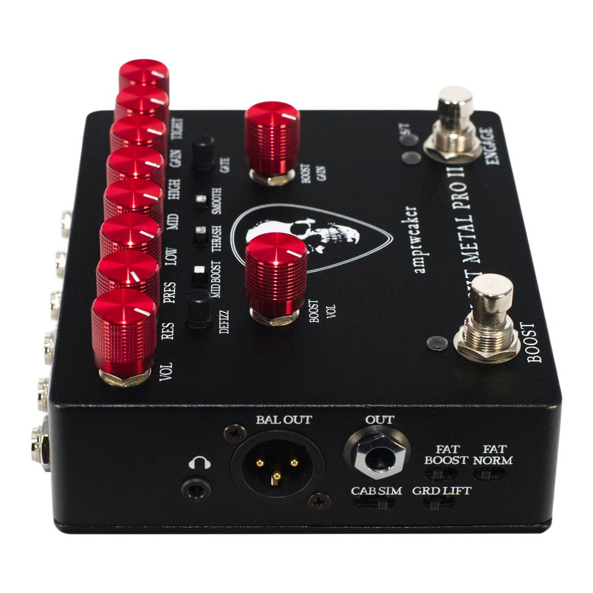 Amptweaker AMP-TMPII Tight Metal Pro II Distortion Guitar Effects Pedal