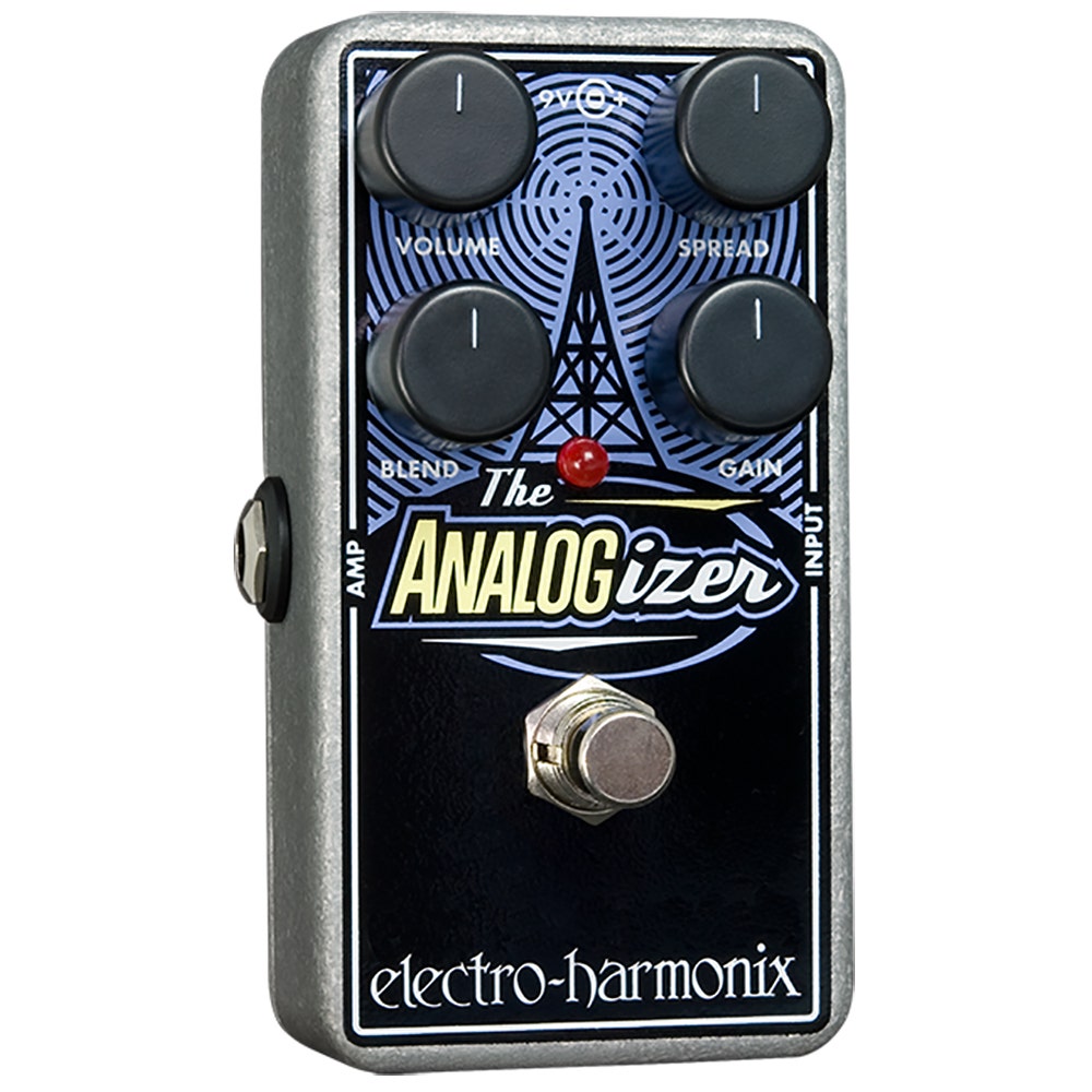 Electro-Harmonix Analogizer Analog Saturation and Boost Guitar Effects Pedal