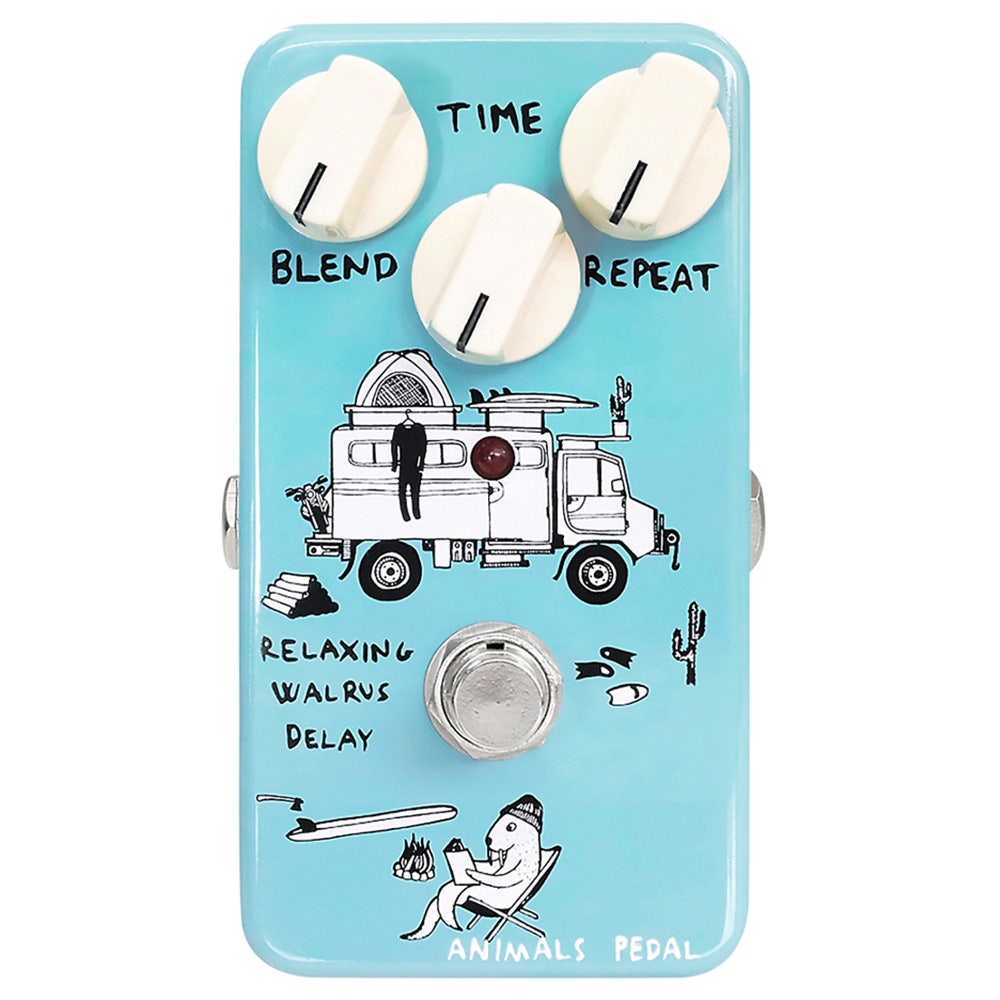 Animals Pedal Relaxing Walrus Delay Pedal