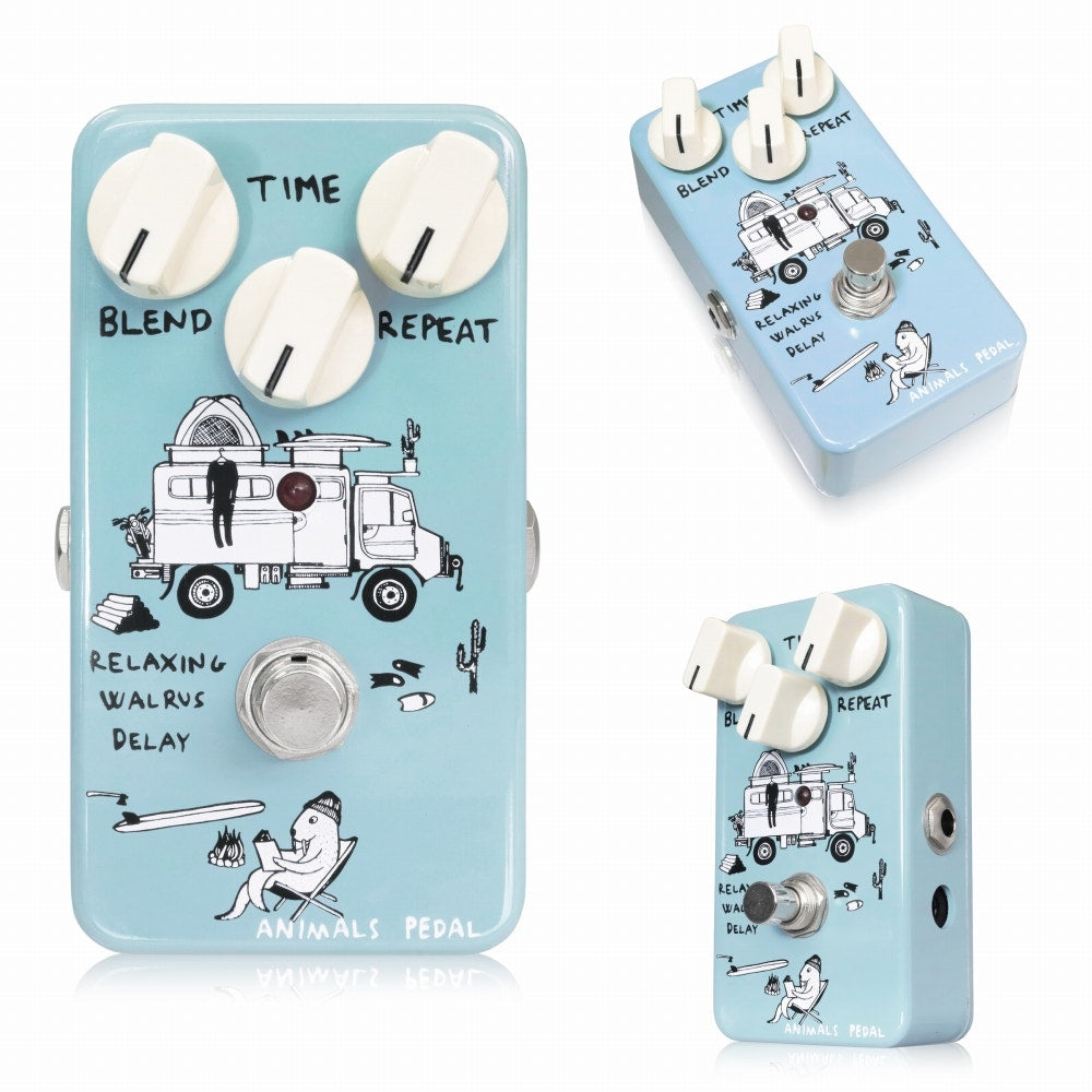 Animals Pedal Relaxing Walrus Delay Pedal