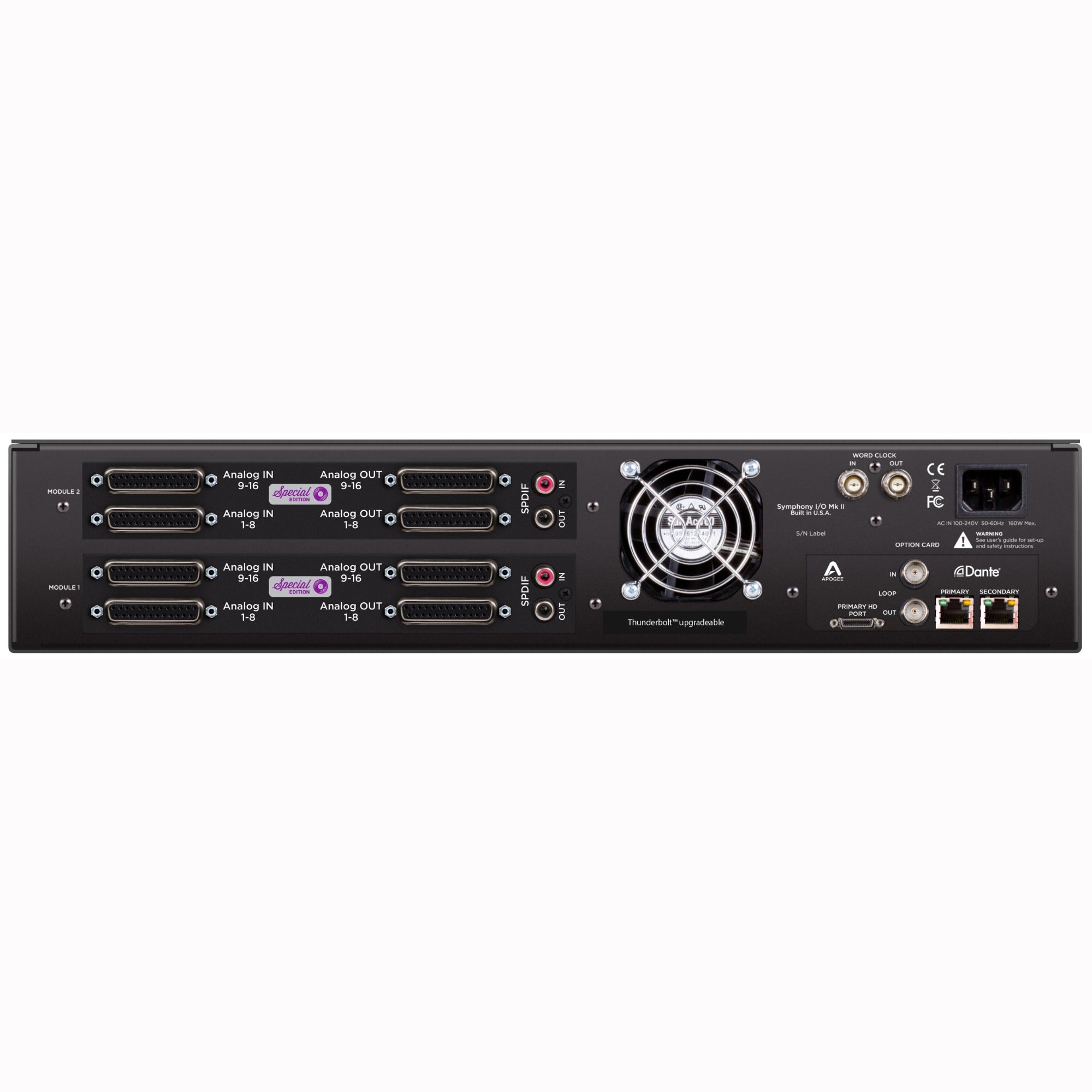 Apogee Symphony I/O MkII 32x32 SE Dante + Pro Tools HD Audio Interface