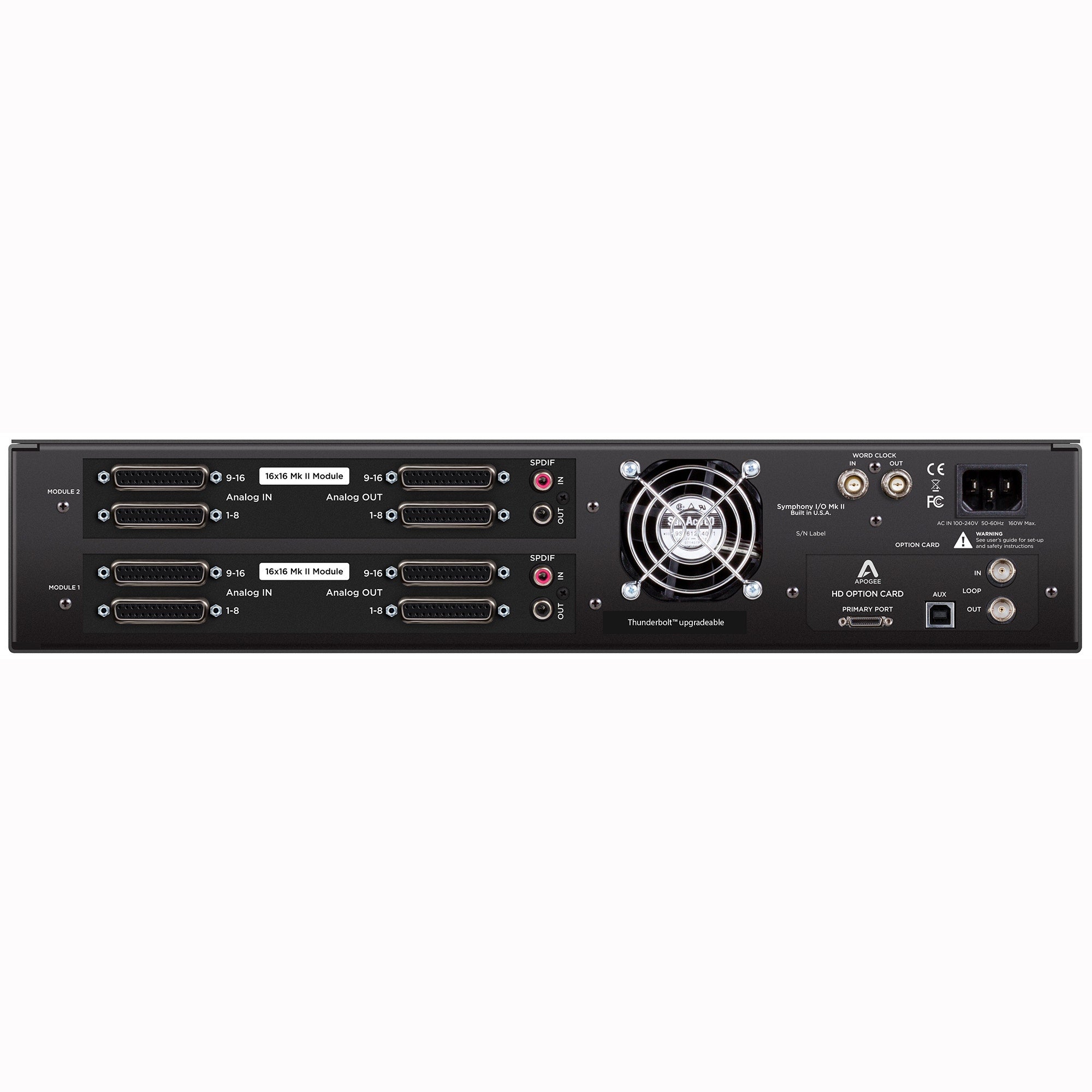 Apogee Symphony I/O MkII 32x32 SE Pro Tools HD Audio Interface