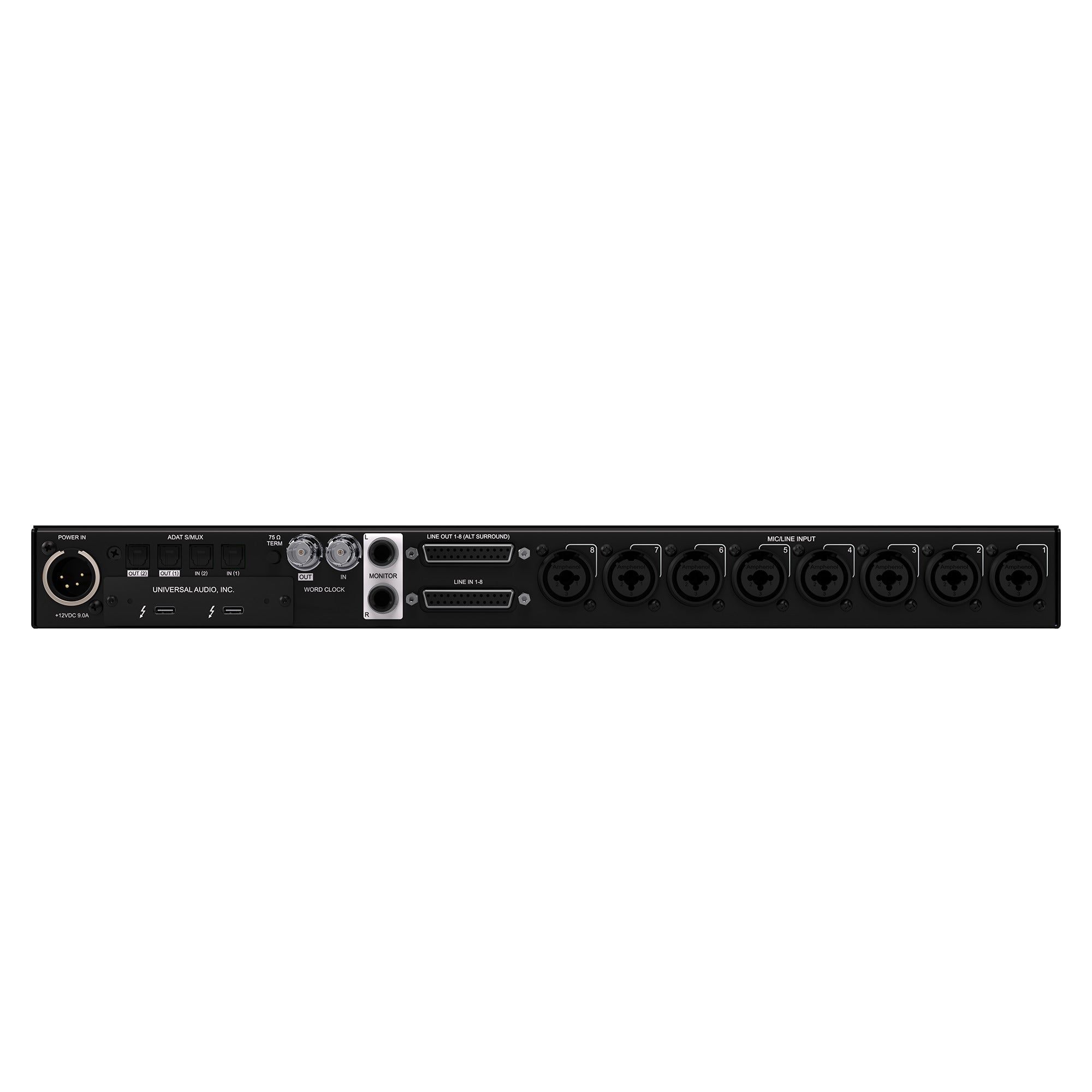 Universal Audio Apollo x8p Gen 2 Thunderbolt 3 Audio Interface, Studio+ Edition