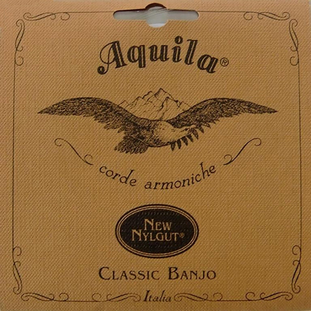 Aquila 6B New Nylgut 5-String Classic Banjo String Set, Light Tension