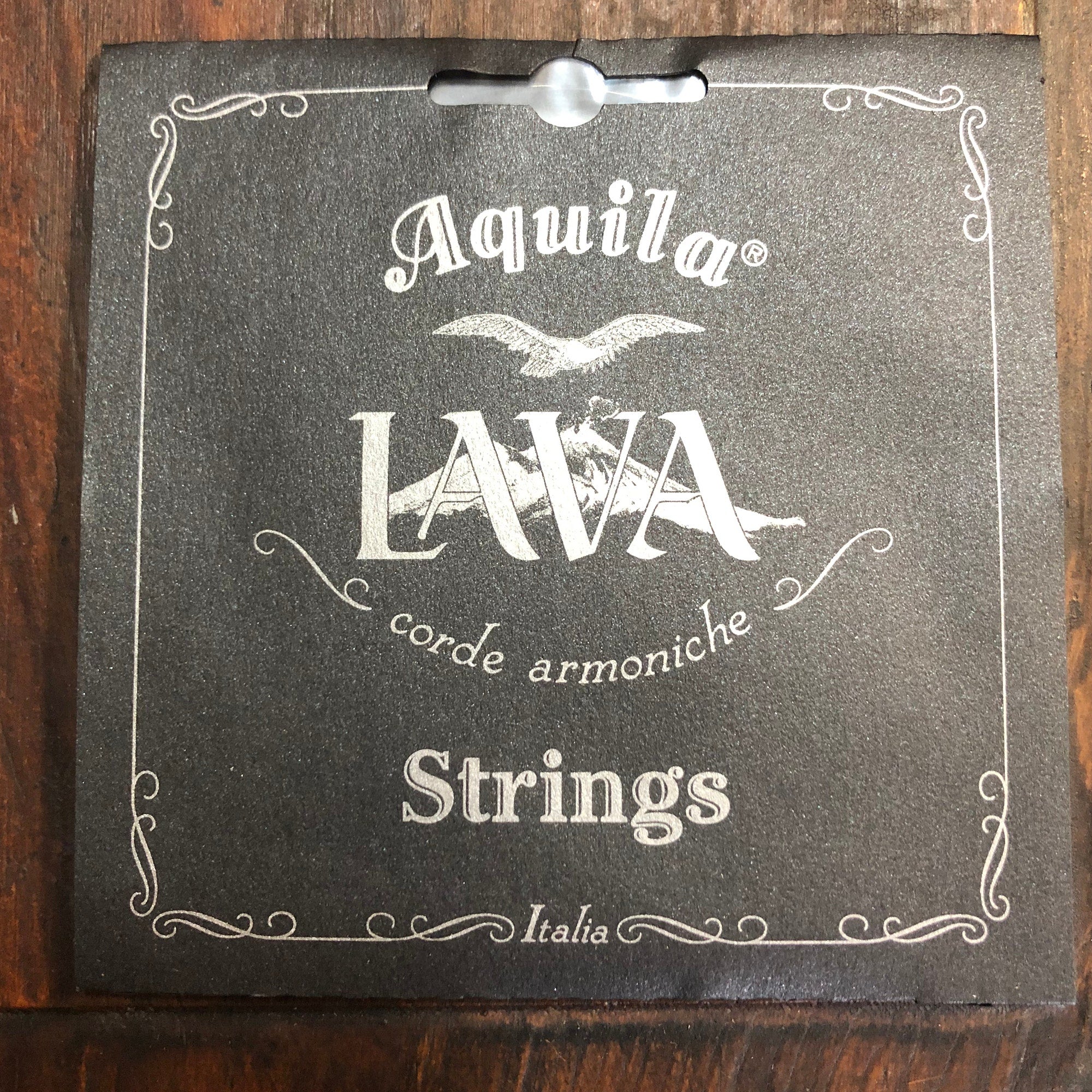 Aquila USA 114U High G Tenor Ukulele Strings, All Lava Nylgut