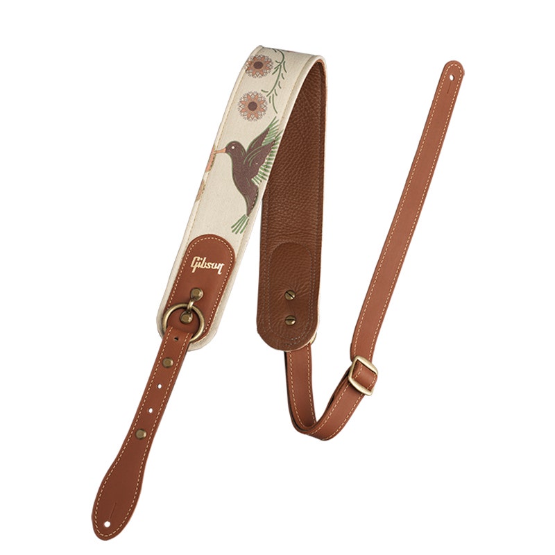 Gibson Guitars ASPS-HB The Hummingbird 2.5" Guitar Strap