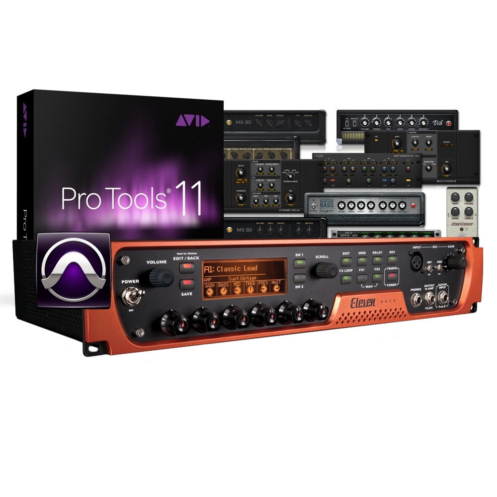 Avid Eleven Rack Pro Tools Interface with Annual Subscription