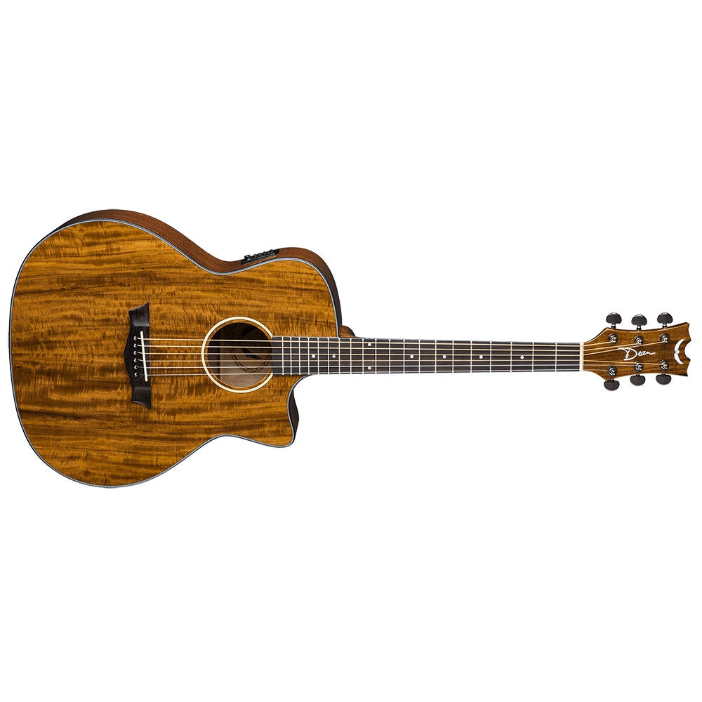 Dean AXS Exotic Cutaway Acoustic-Electric Guitar - Koa Top