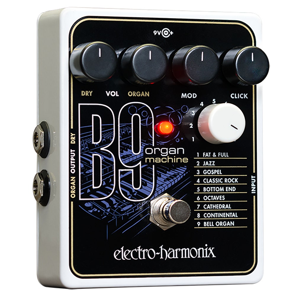 Electro-Harmonix B9 Organ Machine Modulation Guitar Effects Pedal