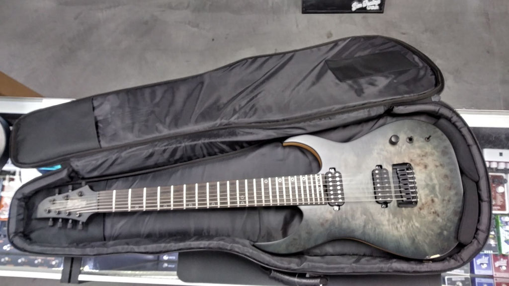 Schecter Keith Merrow KM-7 MK-III Artist Electric Guitar, Ebony Fretboard - Trans Black Burst (Open Box)