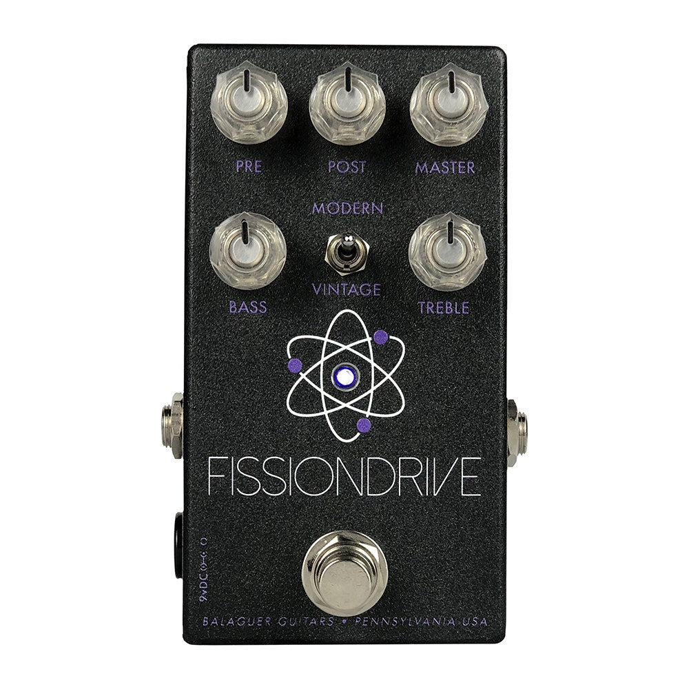 Balaguer Guitars The Fission Drive Overdrive / Distortion Guitar Effects Pedal