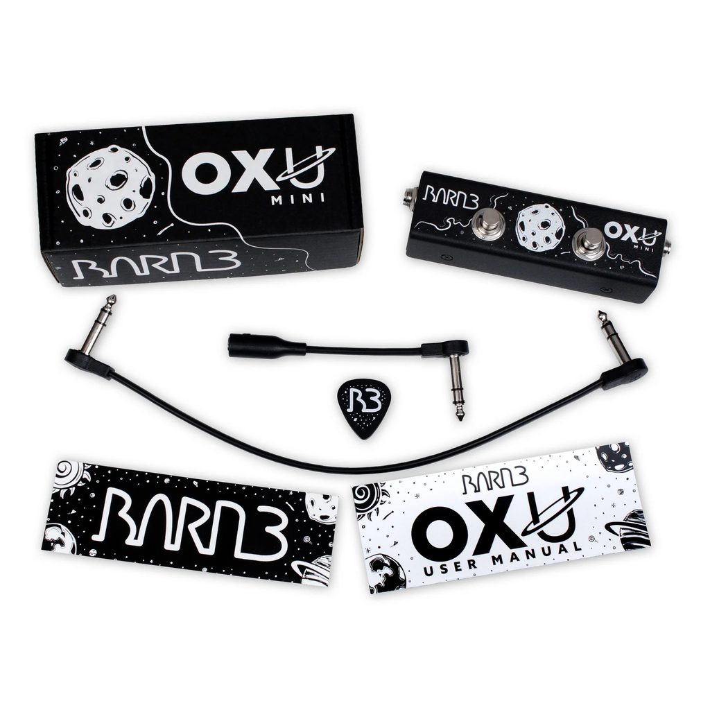 Barn3 OXU Mini Compact 2-Button Universal Aux Switch for Auxiliary-Enabled Effect Pedals