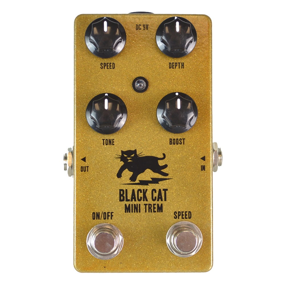 Black Cat Pedals Mini Trem Tremolo Guitar Effects Pedal