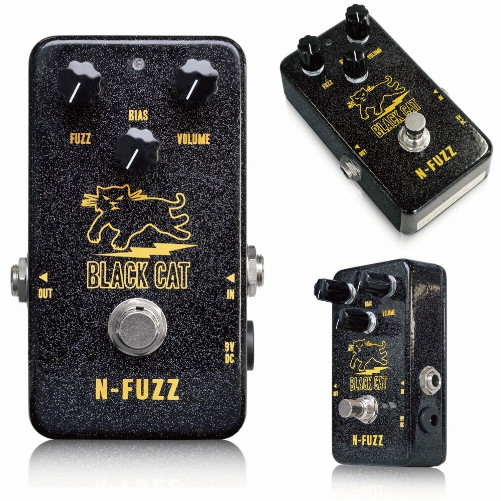 Black Cat Pedals N Fuzz Guitar Effects Pedal