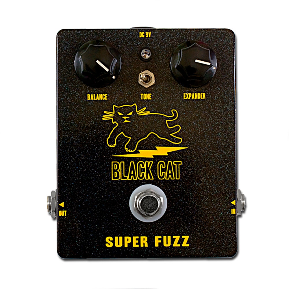 Black Cat Pedals Super Fuzz Guitar Effects Pedal